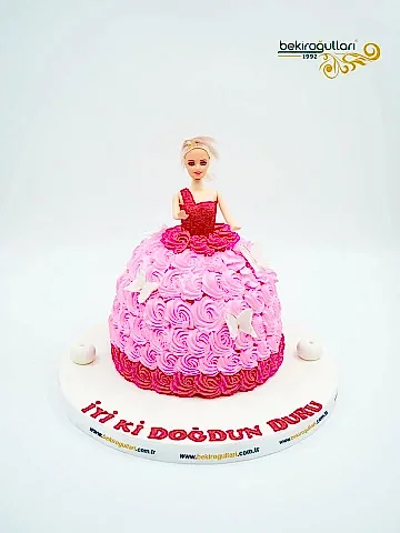 Barbie Tasarım Butik Pasta