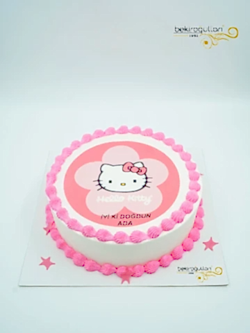 Hello Kitty Konsept Resimli Pasta