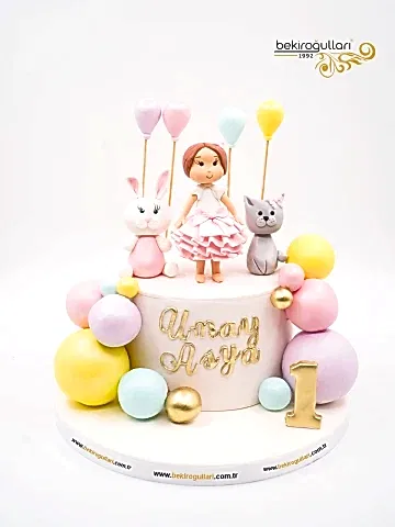 Kız Çocuk Figür Butik Pasta