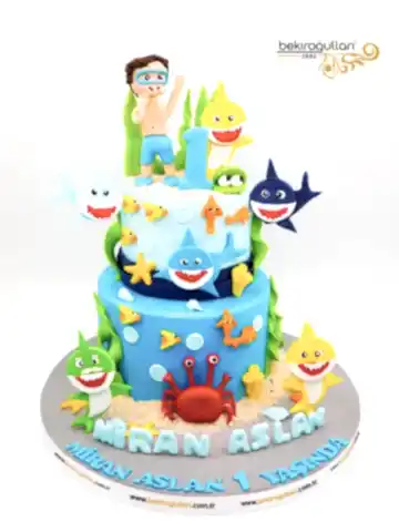Baby Shark Konsept Butik Pasta