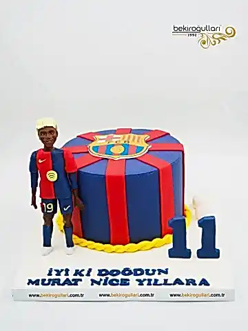 FC Barcelona Tasarım Pasta