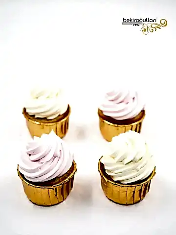 Pembe Kremalı Cupcake