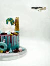 Donut Süslemeli Butik Pasta